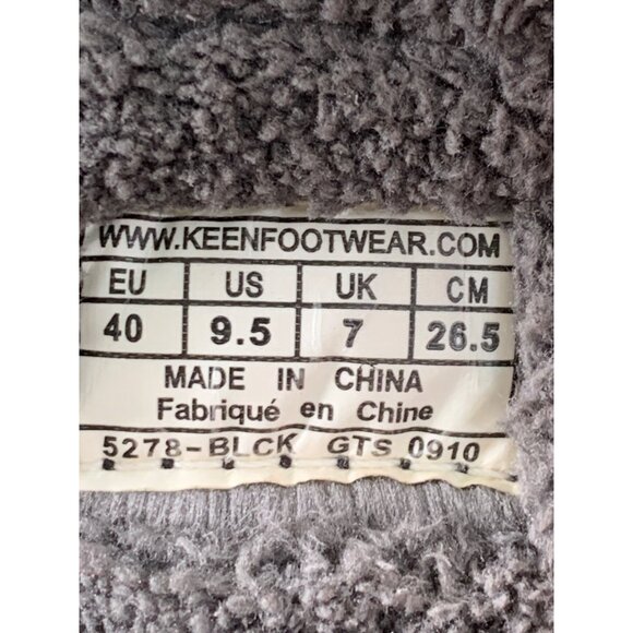 Keen Womens Betty Insulated Winter Boots Size 9.5 Black Q10644 - Picture 3 of 12